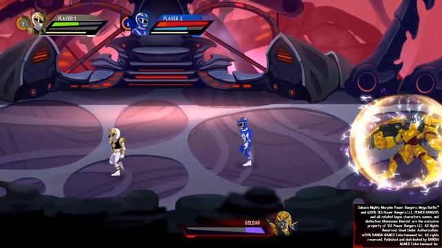 Saban's Mighty Morphin Power Rangers: Mega Battle - PS4- GAMEPLAY смотреть онлайн