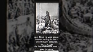 Инцидент с костюмом Годзиллы. Аналоговый хоррор. The man in the suit. Godzilla 1954 incident.