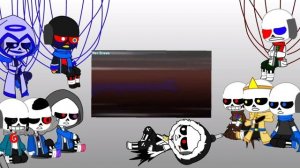 sans aus react to error 404 vs fatal error (remake)@imposter2k057