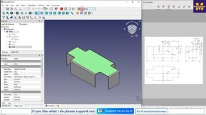 Basic of Sheet Metal Design in FreeCAD | FreeCAD | FreeCAD Sheet Metal | Mechnexus |