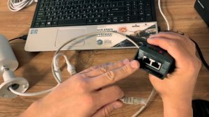 Как подключить ip-камеру к ноутбуку через Poe-инжектор