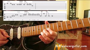 THE ALLMAN BROTHERS BAND - High Cost of living (Solo guitar lesson)