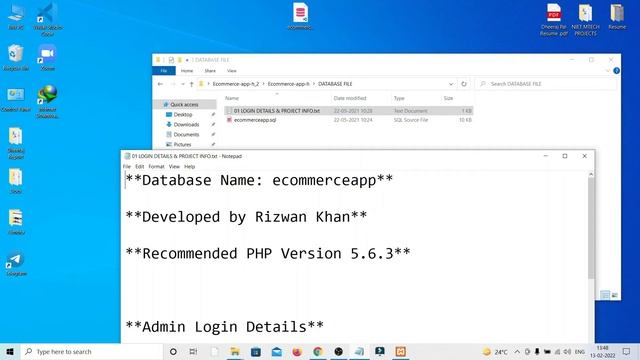 How to run php projects using source code | how to run php college projects using source code