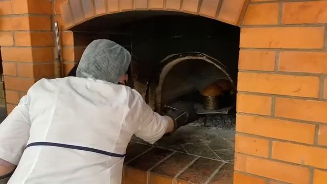 #СПАРОБЗОР ПЕЧЁМ КУЛИЧИ В НАСТОЯЩЕЙ РУССКОЙ ПЕЧИ?