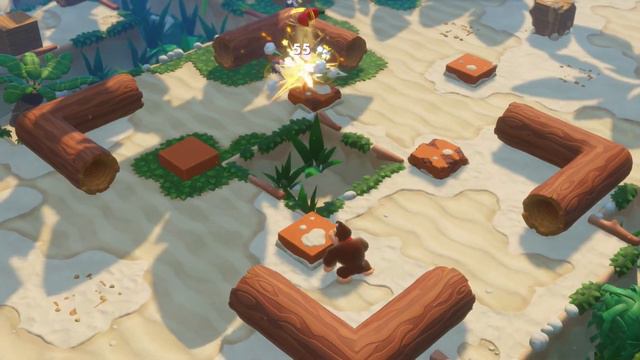 Mario + Rabbids: Приключение Donkey Kong - Полное прохождение (Switch) (1080p) (Часть 1/4) смотреть онлайн