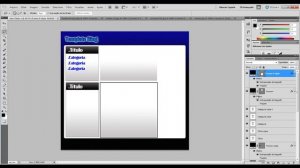 Video Aula Photoshop CS5 - Como fazer template para blog / site (HD)