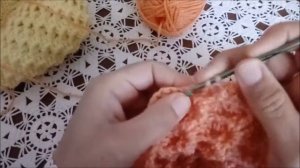 كروشيه بيريه بغرزه مجسمه  / bonnet au crochet facile et rapide