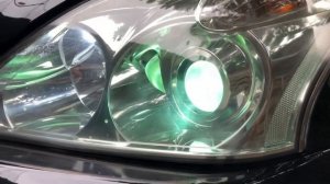 PIAA HID Xenon 4100K D2R D2S Bulb Toyota Harrier 05' Install Upgrade DIY.
