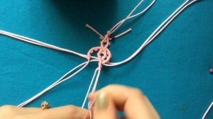 Ажурный браслет в технике макраме. Мастер-класс. Оpenwork bracelet macrame tutorial. Difficulty **