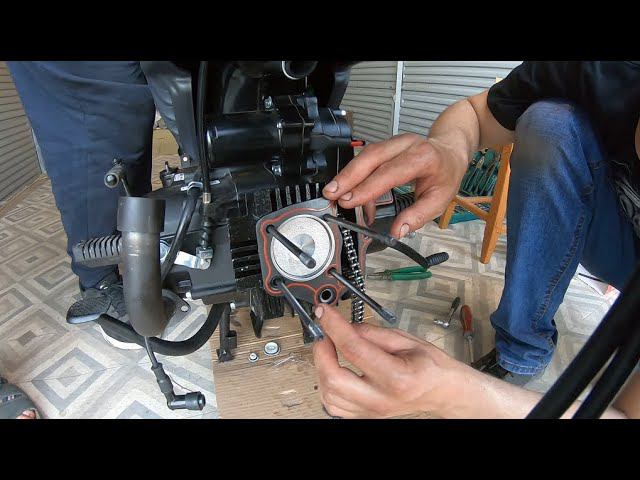 Меняю поршневую на Альфе с 50 на 110cc