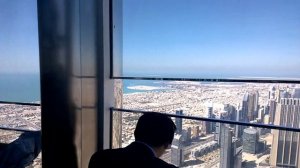 Дубай. Бурдж Халифа, 124 этаж