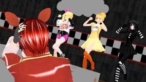【MMD FNAF】 Feel the sound (motion download)