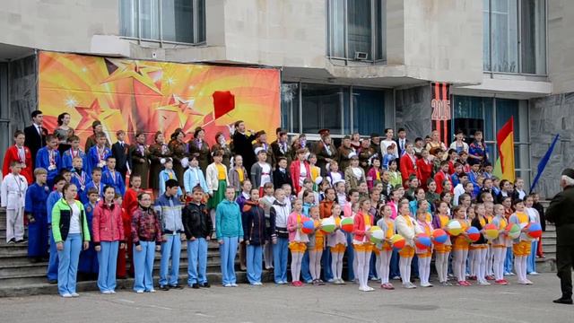 Победа 70 лет, с.Борское, песня День Победы смотреть онлайн