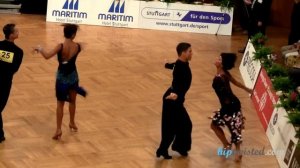 Andrey Gusev - Elizaveta Cherevichnaya, GOC Stuttgart 2012, WDSF Grand Slam latin, 3. round - samba