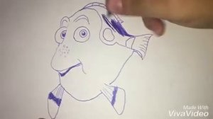 Finding Dory Drawing