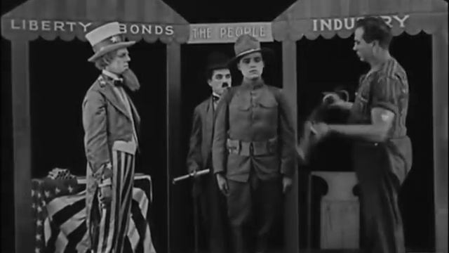Charlie Chaplin - The Liberty Bond (extract from The Bond, 1918) смотреть онлайн