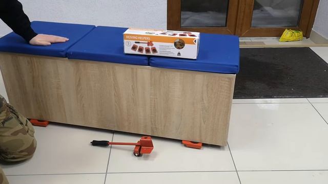 Домкрат для перемещения мебели тяжёлых предметов