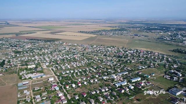 Село Лесновка, Сакского р-на, Республика Крым, купить участки и дома, вид с высоты птичьего полета.