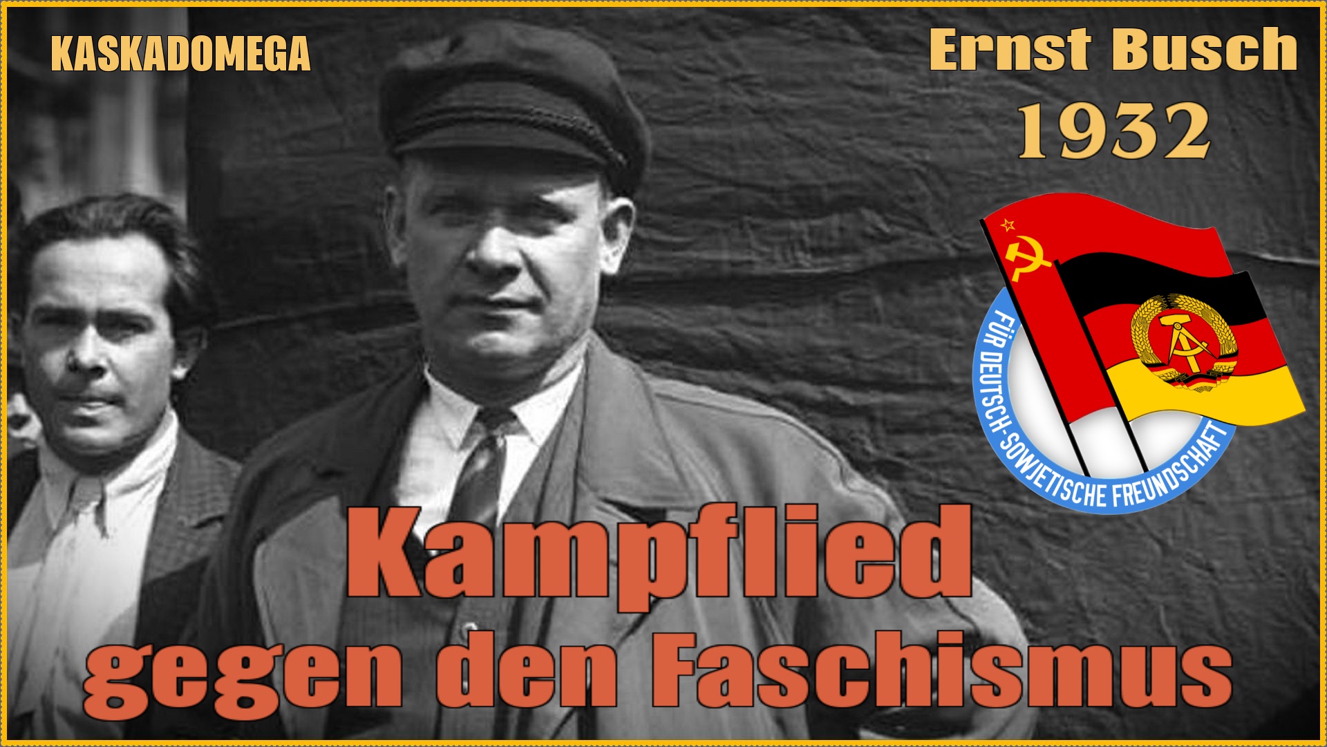 Эрнст Буш - der heimliche Aufmarsch. Эрнст Буш песня единого фронта поет.