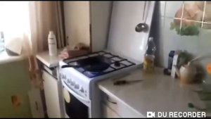 Школьник добавил воду в раскалённое масло