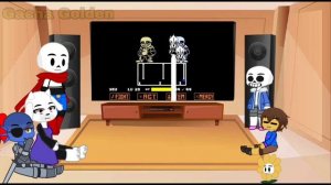 Undertale React To: Time Paradox! || Gacha Golden