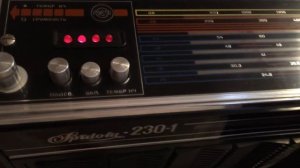 Spidola 230-1 на средних волнах.