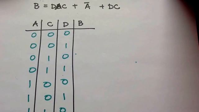 Truth Table From Logic Expression: 3 Inputs смотреть онлайн