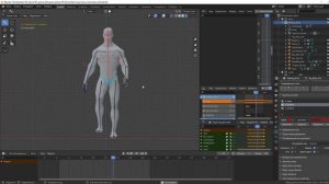 Анимация ходьбы и бега 3d персонажа. Blender 2.8 (демо)