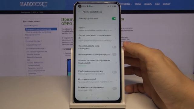 Как войти в режим разработчика на OPPO A52 — Скрытые настройки смотреть онлайн