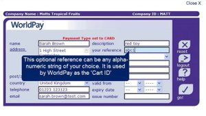 WorldPay Virtual Terminal Tutorial