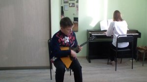 Обр. И.Тамарина "Чижик - Пыжик" Исп. Петерс Роман