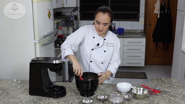 Brownie Red Velvet c/ Cheesecake | Receita Sandra Dias