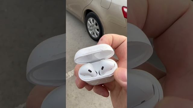 Краш-тест Airpods 2. Раздавить наушники.