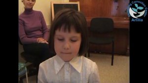 Лечение заикания у детей. Результаты. 2010-11. Аня П. Речь до начала занятий