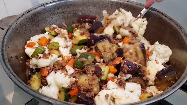 Булгур с фаршем и овощами смотреть онлайн