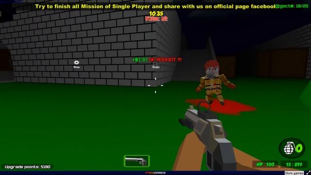 Играть в Pixel Gun4: Апокалипсис 6 - Игры майнкрафт смотреть онлайн