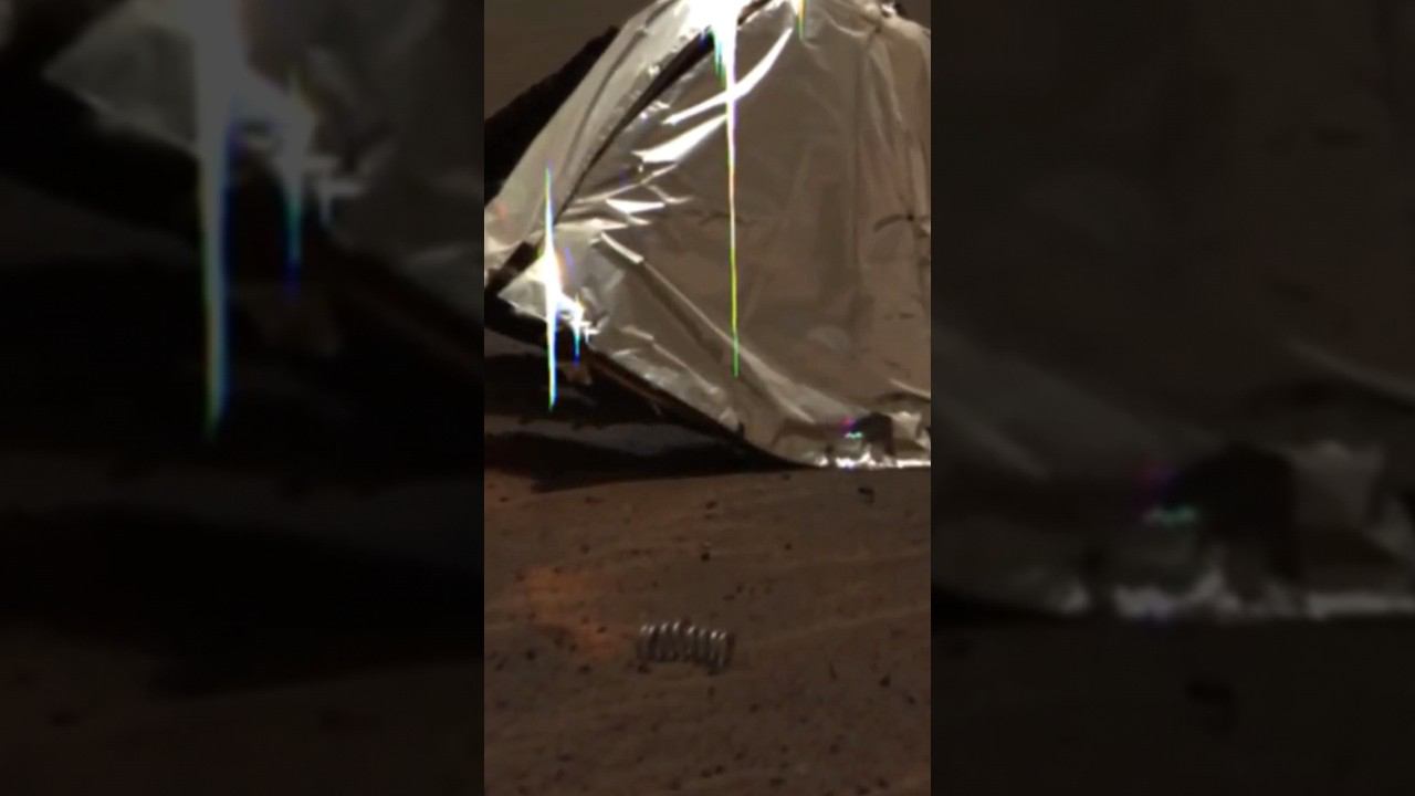 Лежащий на Марсе тепловой экран марсохода Оппортьюнити #марс смотреть онлайн