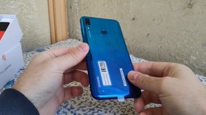Huawei Y7 2019 распаковка