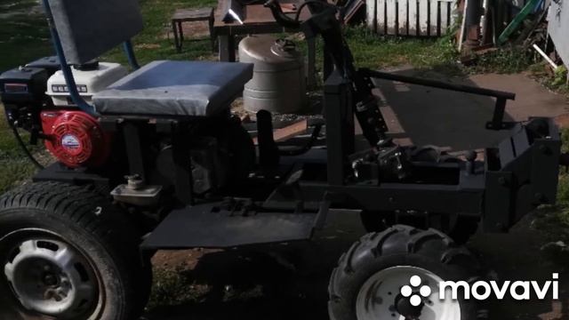 минни трактор из редуктора мотоблока нева смотреть онлайн