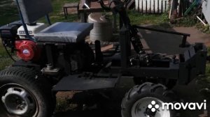 минни трактор из редуктора мотоблока нева