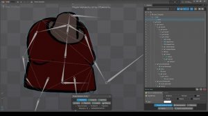 Анимация для игр в Spine 2d - создание скелета персонажа. Настройка мешей.