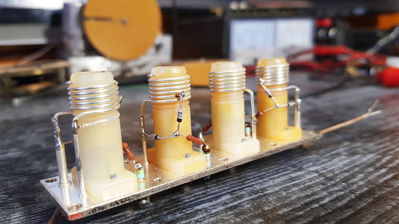 Советский фильтр на спиральных резонаторах в WebSDR приемник смотреть онлайн