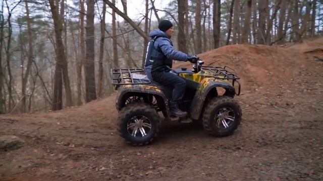 Электрический Квадроцикл 5000W Вездеход-04У