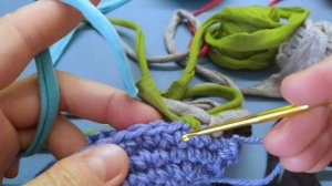 Чехол для табурета своими руками из трикотажной пряжи ? crochet stool cover