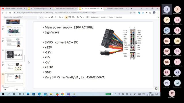 (N1) PC Hardware part2 BIOS, Mother Board, SMPS, HDD, SSD