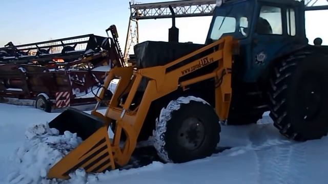 Погрузчик КУН ПФ-08 LEX «Стандарт» с ковшом 0,6 м3 для трактора смотреть онлайн