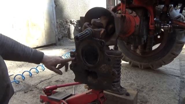 Ремонт трактора Т-40 АМ ч № 5 ,ремонт кардана.