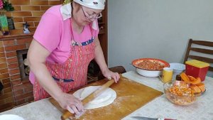 " Ленивые манты "  из тыквы. Мужчины в восторге ! !