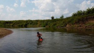Отдых на природе с 3х летним ребёнком в палатке Река Протва пейзаж аэровидео квадрокоптер dji mini2
