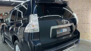 Toyota Land Cruiser Prado - покраска сколов, полировка кузова, нанесение керамики, бронирование фар